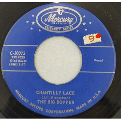 Big Bopper Chantilly Lace / Big Bopper's Wedding Vinyl 7" USED