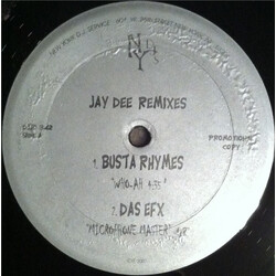 Various Jay Dee Remixes Vinyl 12" USED