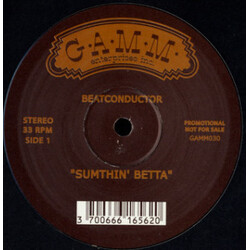 Beatconductor Sumthin' Betta / Kumbara Vinyl 12" USED