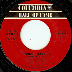 Johnnie Taylor Disco Lady / Love Is Better In The A.M. (Part I) Vinyl 7" USED