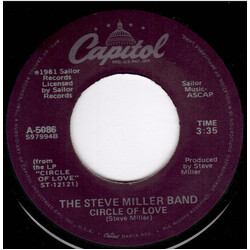 Steve Miller Band Circle Of Love Vinyl 7" USED