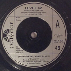 Level 42 (Flying On The) Wings Of Love Vinyl 7" USED
