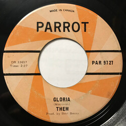 Them (3) Gloria / Baby Please Don't Go Vinyl 7" USED