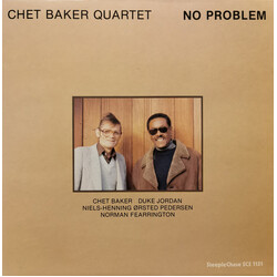 Chet Baker Quartet No Problem Vinyl LP USED
