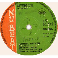 Laurel Aitken Suffering Still Vinyl 7" USED