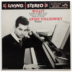 Wolfgang Amadeus Mozart / André Tchaikowsky Fantasia In C Minor / Sonata In C Minor / Sonata In C Vinyl LP USED