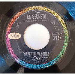 Alberto Vázquez / Orquesta De Jorge Ortega El Secreto / Perdoname Mi Vida Vinyl 7" USED