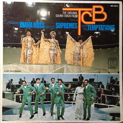 The Supremes / The Temptations (The Original Sound Track From) TCB Vinyl LP USED