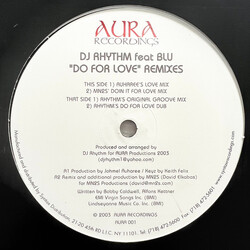 DJ Rhythm Do For Love (Remixes) Vinyl 12" USED