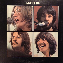The Beatles Let It Be Vinyl LP USED