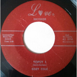 Cozy Cole Topsy USED VINYL 7INCH 45 RPM STYRENE MONO