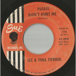 Ike & Tina Turner Please Don't Hurt Me Vinyl 7" USED
