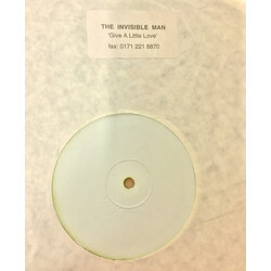 The Invisible Man (3) Give A Little Love Vinyl 12" USED