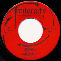Lonnie Mack Memphis / Down In The Dumps Vinyl 7" USED