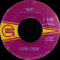 Edwin Starr War Vinyl 7" USED