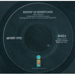 Arthur Louis Knockin' On Heaven's Door Vinyl 7" USED
