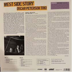 The Oscar Peterson Trio West Side Story Vinyl LP USED