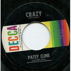 Patsy Cline Crazy Vinyl 7" USED