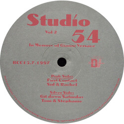 Studio 54 Vol. 2 (In Memory Of Gianni Versace) Vinyl 12" USED