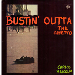 Carlos Malcolm Bustin' Outta The Ghetto Vinyl LP USED