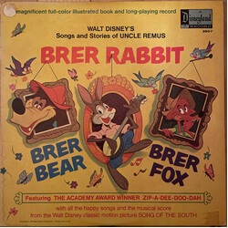 Various Walt Disney's Songs And Stories Of Uncle Remus Vinyl LP USED