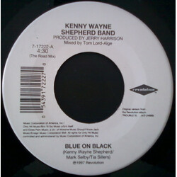 Kenny Wayne Shepherd Band Blue On Black Vinyl 7" USED