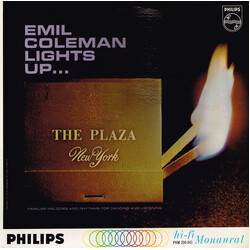 Emil Coleman Emil Coleman Lights Up The Plaza Vinyl LP USED