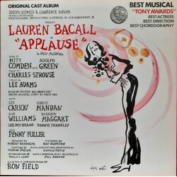 Charles Strouse / Lee Adams (2) / Lauren Bacall Applause (Original Broadway Cast Album) Vinyl LP USED