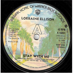 Lorraine Ellison Stay With Me Vinyl 7" USED