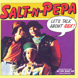 Salt 'N' Pepa Let's Talk About Sex! Vinyl 12" USED