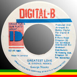 George Nooks Greatest Love Vinyl 7" USED