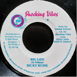 Ricky Rudie Big Life Vinyl 7" USED