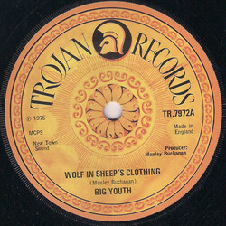Big Youth Wolf In Sheep's Clothing Vinyl 7" USED