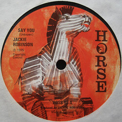Jackie Robinson (2) Say You Vinyl 7" USED