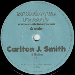 C.J. Smith I'd Better Vinyl 7" USED