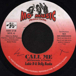 Lukie D / Delly Ranks Call Me Vinyl 7" USED