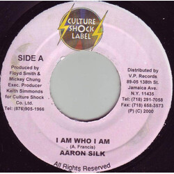 Aaron Silk I Am Who I Am Vinyl 7" USED