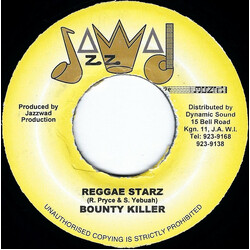 Bounty Killer / Paul 'Jazzwad' Yebuah Reggae Starz / Riott Vinyl 7" USED
