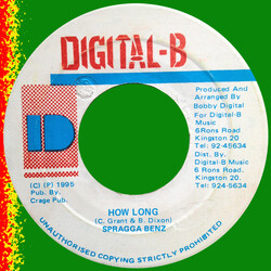 Spragga Benz How Long Vinyl 7" USED