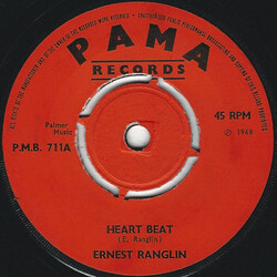 Ernest Ranglin / The Coolers Heart Beat / Birds Of The Air Vinyl 7" USED