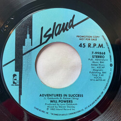 Will Powers Adventures In Success Vinyl 7" USED