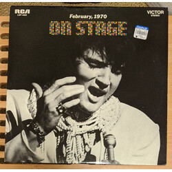 Elvis Presley On Stage - February, 1970 Vinyl LP USED