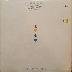 Elton John Too Low For Zero Vinyl LP USED