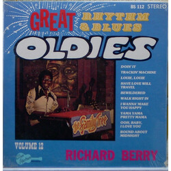 Richard Berry Great Rhythm & Blues Oldies Volume 12 Vinyl LP USED