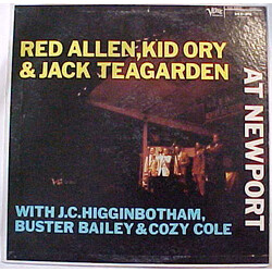 Henry "Red" Allen / Kid Ory / Jack Teagarden At Newport Vinyl LP USED