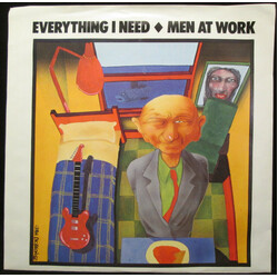 Men At Work Everything I Need Vinyl 7" USED