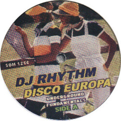 DJ Rhythm Disco Europa Vinyl 12" USED