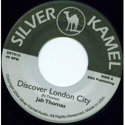 Jah Thomas Discover London City Vinyl 7" USED