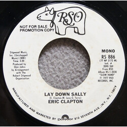 Eric Clapton Lay Down Sally Vinyl 7" USED