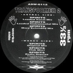 Transformer 2 Spirits Vinyl 12" USED
